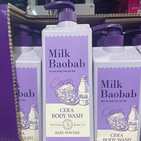 Milk Baobab Cera Body Wash Baby Powder Scent 1200ml