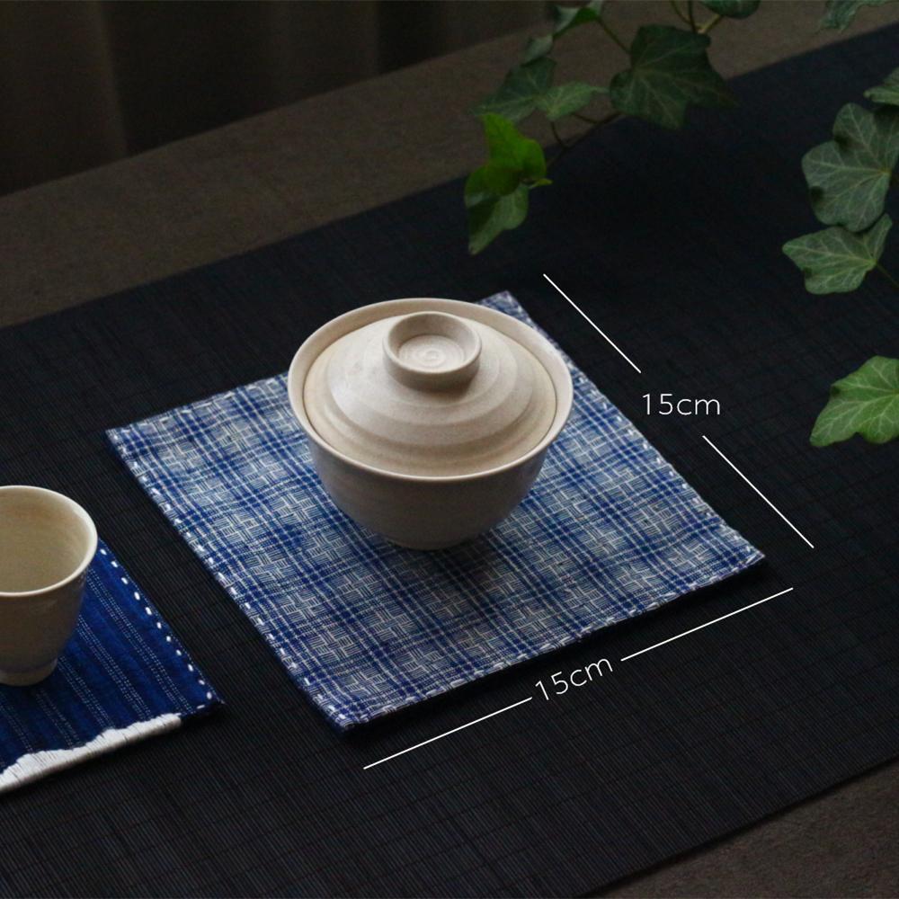Handmade Vintage Coarse Cloth Tea Mat - Chinese Zen Style