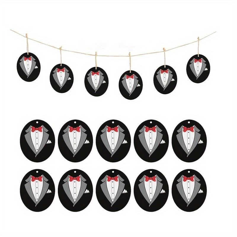 

10pcs Tailcoat Tight Clothes Fun Easter Egg Decorations Felt Crafts Label Hangers Party, Festival Pendants, Hanging Decorations