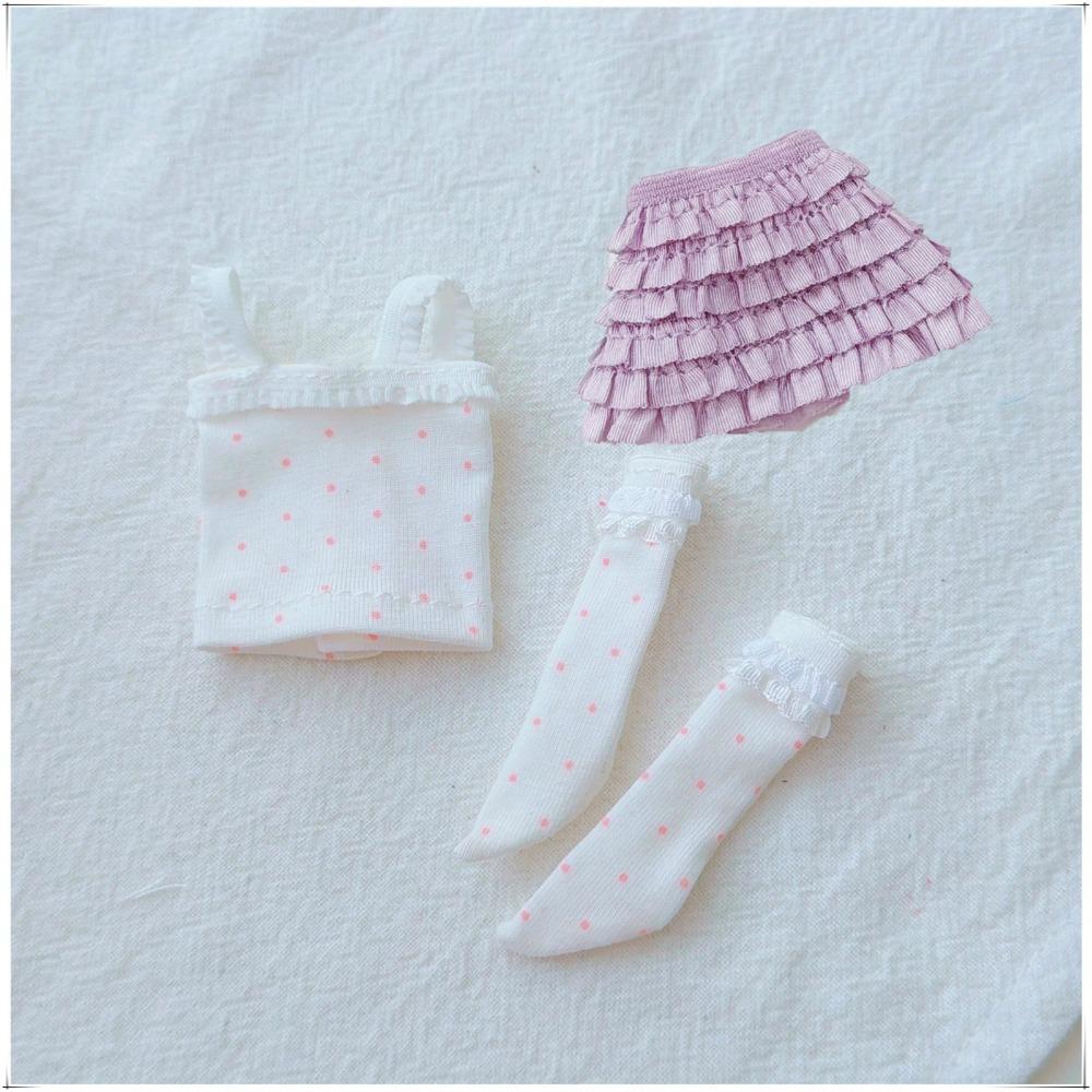 with Socks Sling Shirt for Blyth Doll/for 1/6 BJD Doll/Fit for OB24 OB22 Dolls