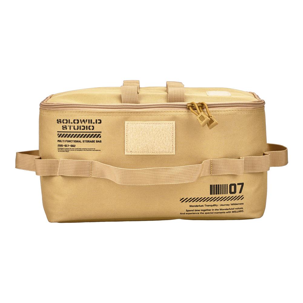 Camping Storage Bag Large Capacity Gas Tank Storage Bag Multifunctional Travel Tableware Handbag for Outdoor Hiking Picnic