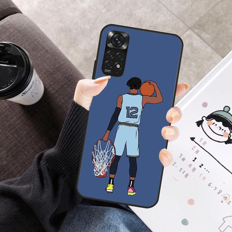 Basketball Player For Redmi Note 10 Pro Case For Redmi Note 9 8 11 Pro 11S 10S 9S 8T 9A 10A 10C Phone Cover