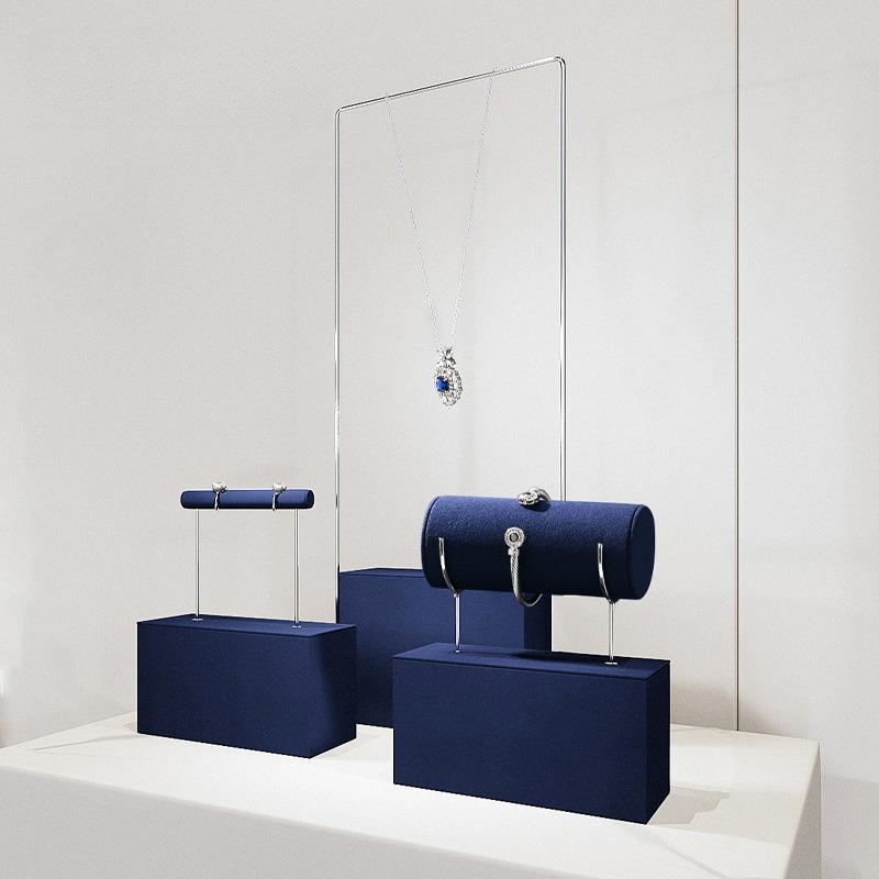 Light Luxury Jewelry Display Stand for Rings Necklaces Earrings Bracelets Premium Counter Showcase Props