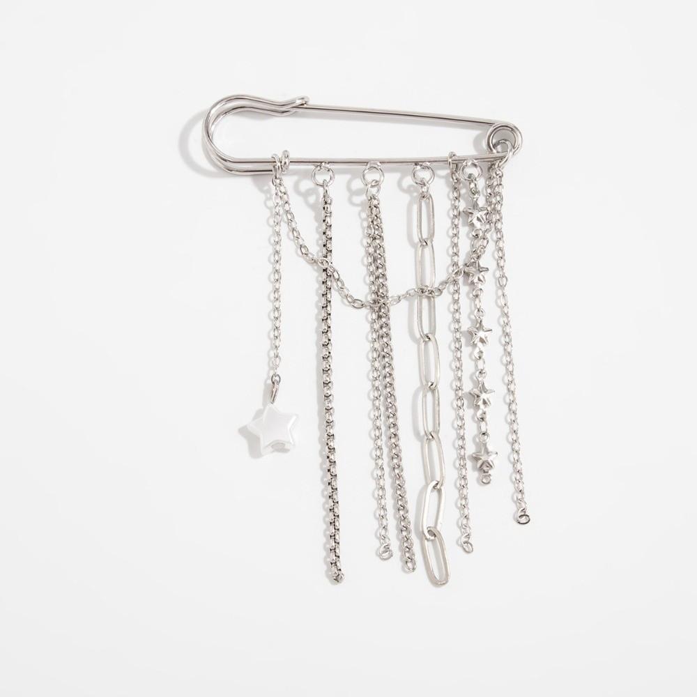 Élégante Broche Décorative pour Pantalon à Franges Boucle de Ceinture Multifonctionnelle Soirée