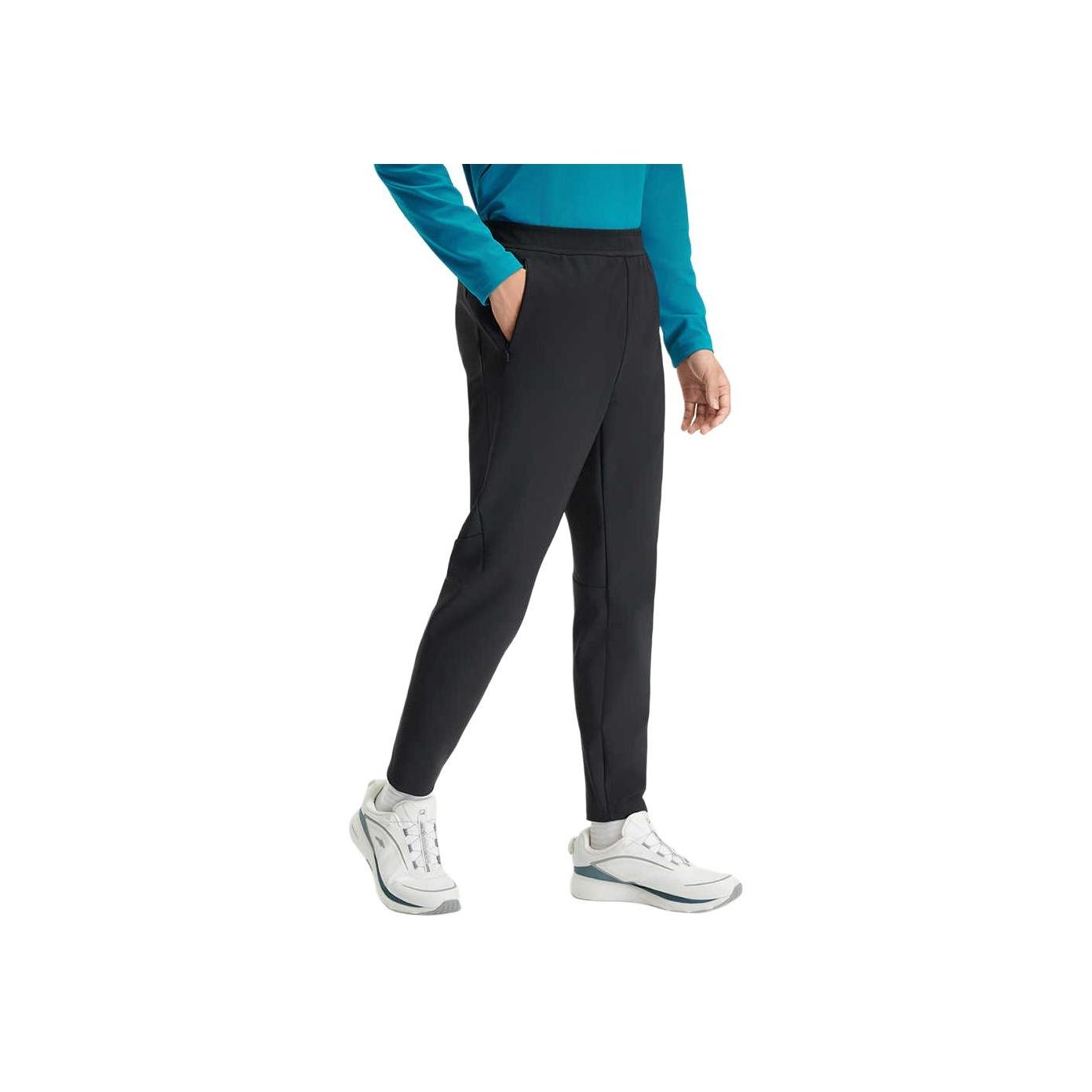 

New FILA Fitness Knitted Sweatpants Men s Pitch Black A11M441611FBK L