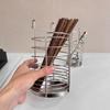 Space Saving Chopsticks Cage Rustproof Chopstick Drying Rack Durable Silverware Storage Box  Home