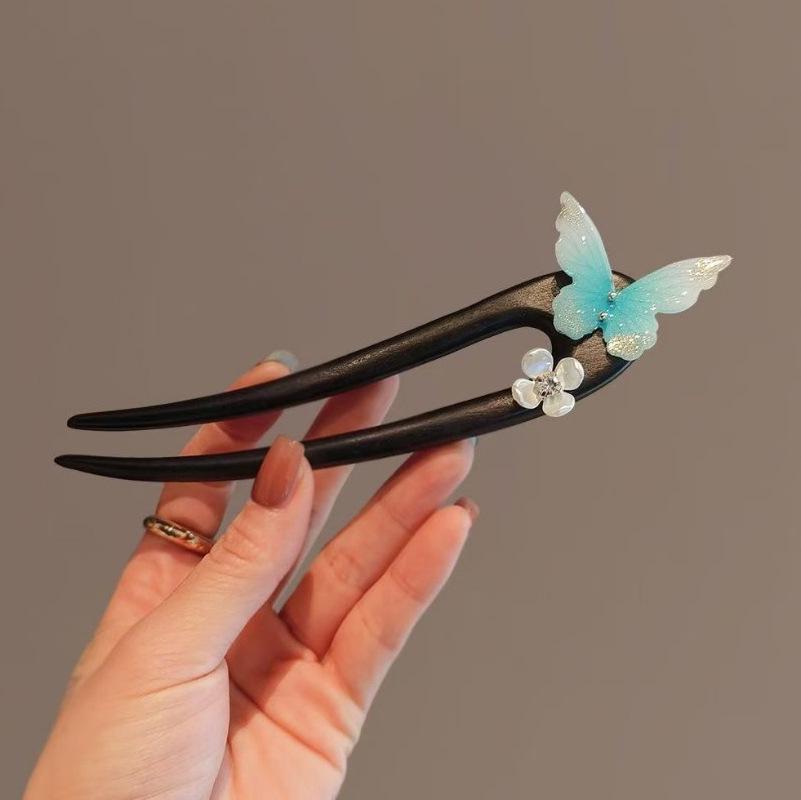 

Elegant High-Quality Ancient Chinese Hairpin for Hanfu and Mid-Autumn Festival