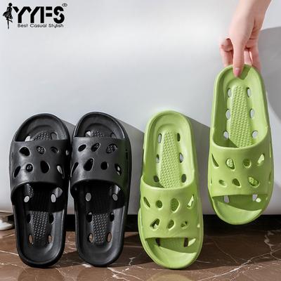 Women's Summer Slippers Thick Sole Outdoor Shoes: High Quality Couple Sandals & Bath Sandals.