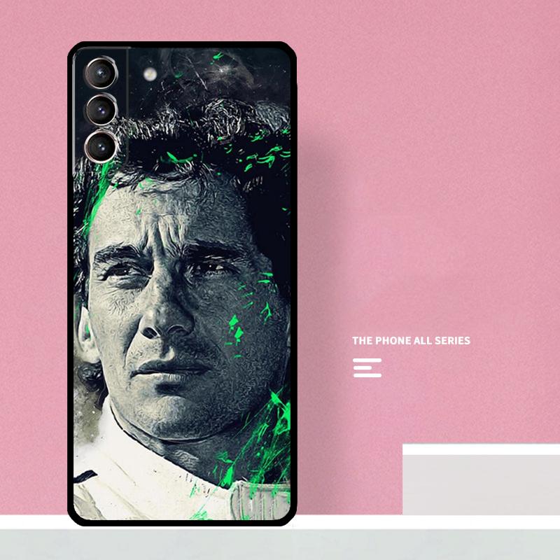 Racing Ayrton Senna Phone Case For Samsung Galaxy S24 S26 Ultra S20 S21 S22 S23 S25 Plus S10 S25 FE Cover Coque