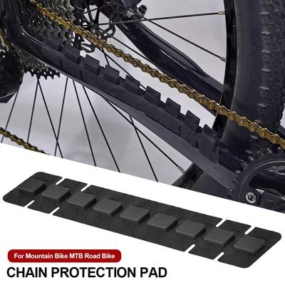 Silicone Bike Chain Sticker Bicycle Frame Protector Chain Guard Sticker Frame Guard Scratch Resistant Protector MTB Accessories