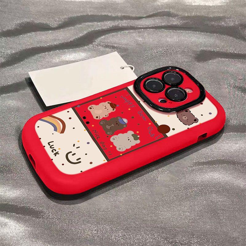 Photo Frame Bear for Apple 17/15 PROMAX Phone Case for IPhone 14/13 New Cartoon Cute