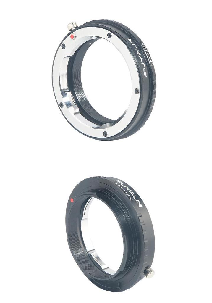 LM-NEX Lens Adapter: Compatible with Leica M-mount lenses for Sony Mirrorless NEX A7 E-mount cameras.