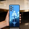 N-Neuvillette Genshin Impact Phone Case For Samsung Galaxy A73,A72,A71,A70,A53,A52,A51,Soft Silicone Black Cover