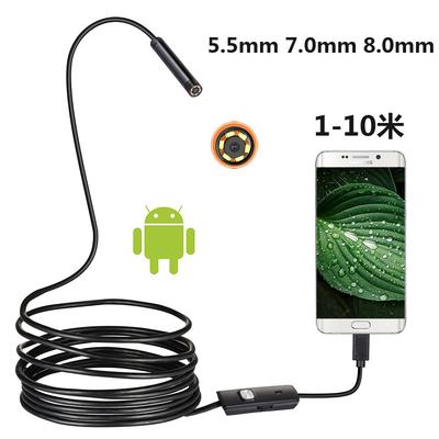 Android Endoskop pro bezdrátový telefon WiFi s vysokým rozlišením Objektiv do auta Průmyslová kamera Endoskop s fotoaparátem