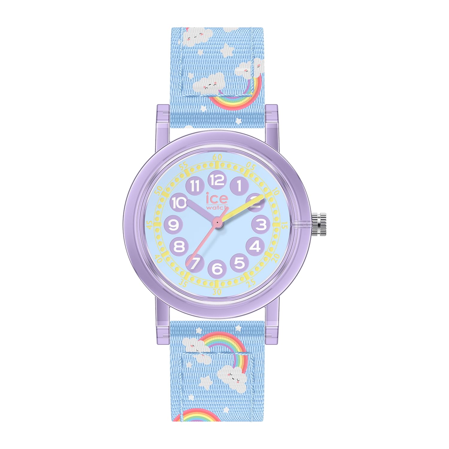 

Authorized Ice-watch Watch, Kids and Women s Watch, 023299, ICE Learning, Light Blue Rainbow, Small, 32mm, 3-Hand, 3-Hand