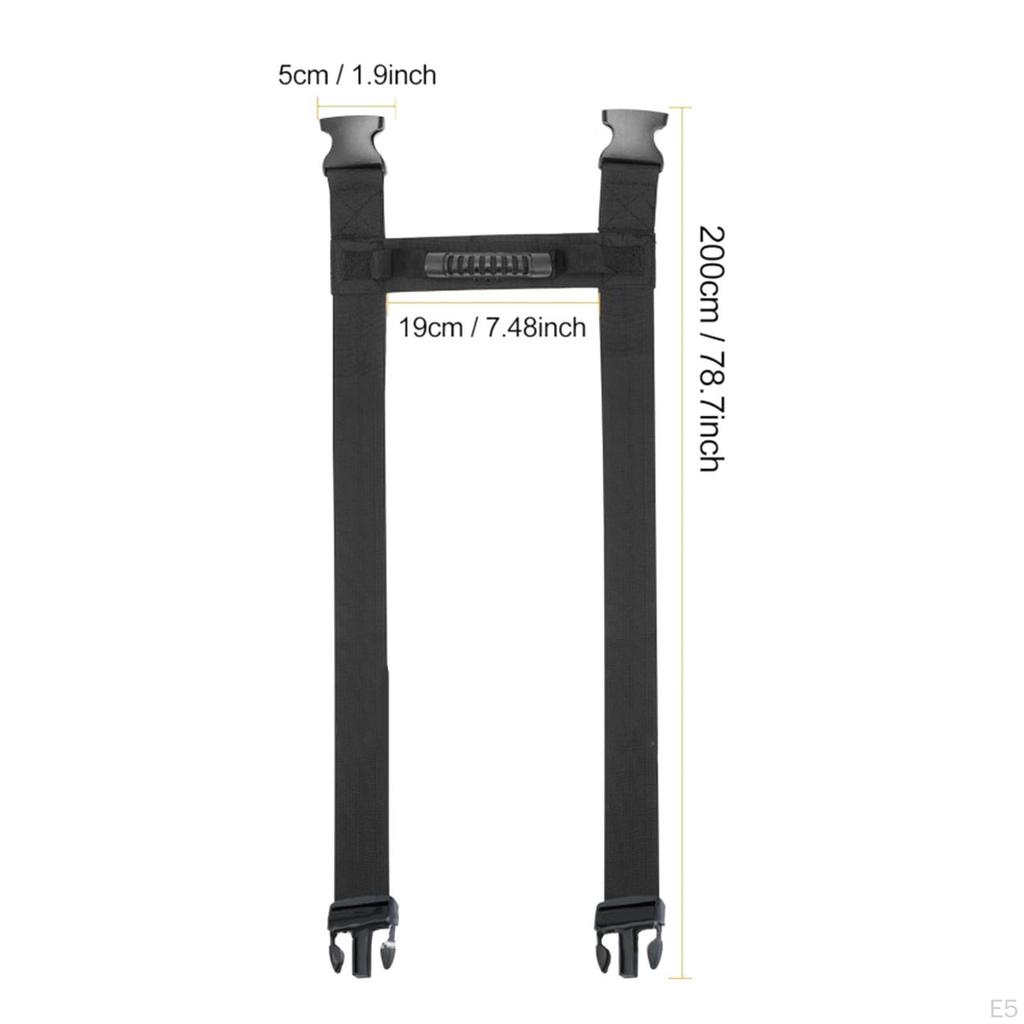 Box Carrying Strap with Handle for Moving Lightweight Accessory Camping