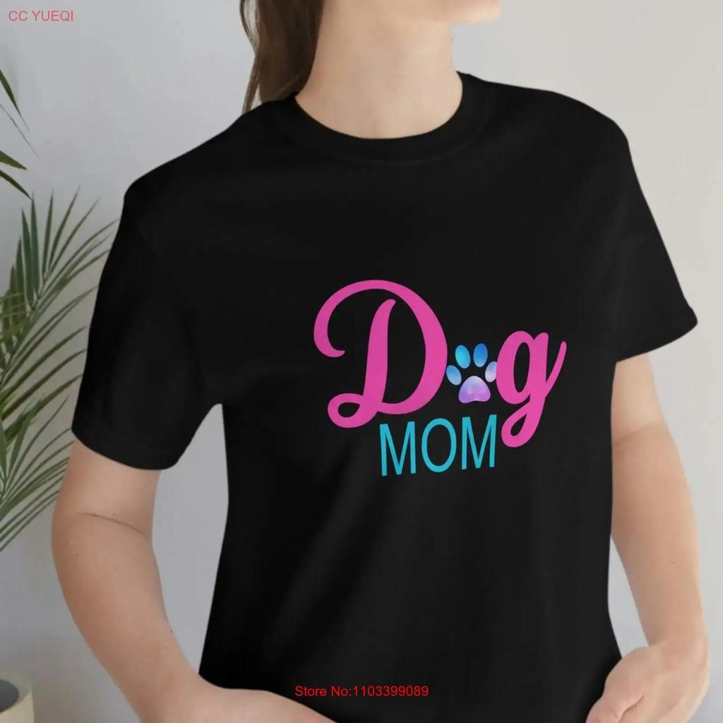 Dog Mom Jersey T Shirt Fur Mama For Unisex Vintage Unisex Comfortable Streetwear Designer Clothes Fashion Soft Casual