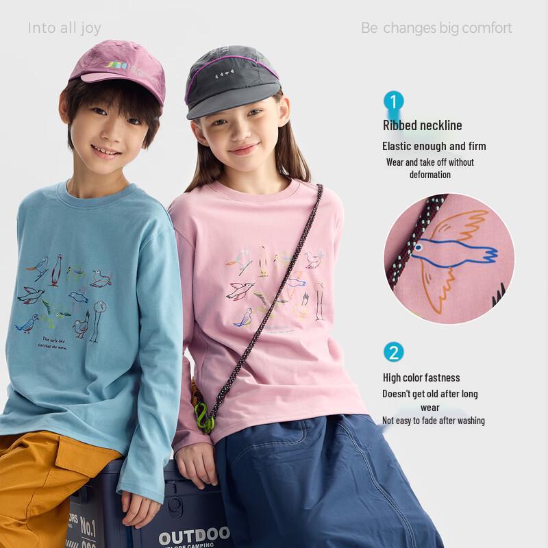 Gulu Diary Kids' Printed Long-Sleeve T-Shirt