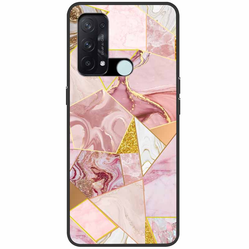 Case for Oppo Reno 5A Cover 3A A54 5G Marble Soft TPU Silicone Phone Covers for Oppo Reno5 A Case Reno3 A Reno5A Bumper Cool