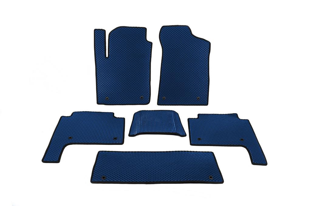

Floor mats 3 rows (EVA, Blue) for Nissan Patrol Y62 2010-2024