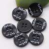 10τμχ Υψηλής Ποιότητας Μαύρο Στρογγυλό Ρητινένιο Κουμπί Κουμπί Ευέλικτο Μπλούζα Τοπ Ρούχα Διακοσμητικό Κουμπί Μικρό Κουμπί Αξεσουάρ