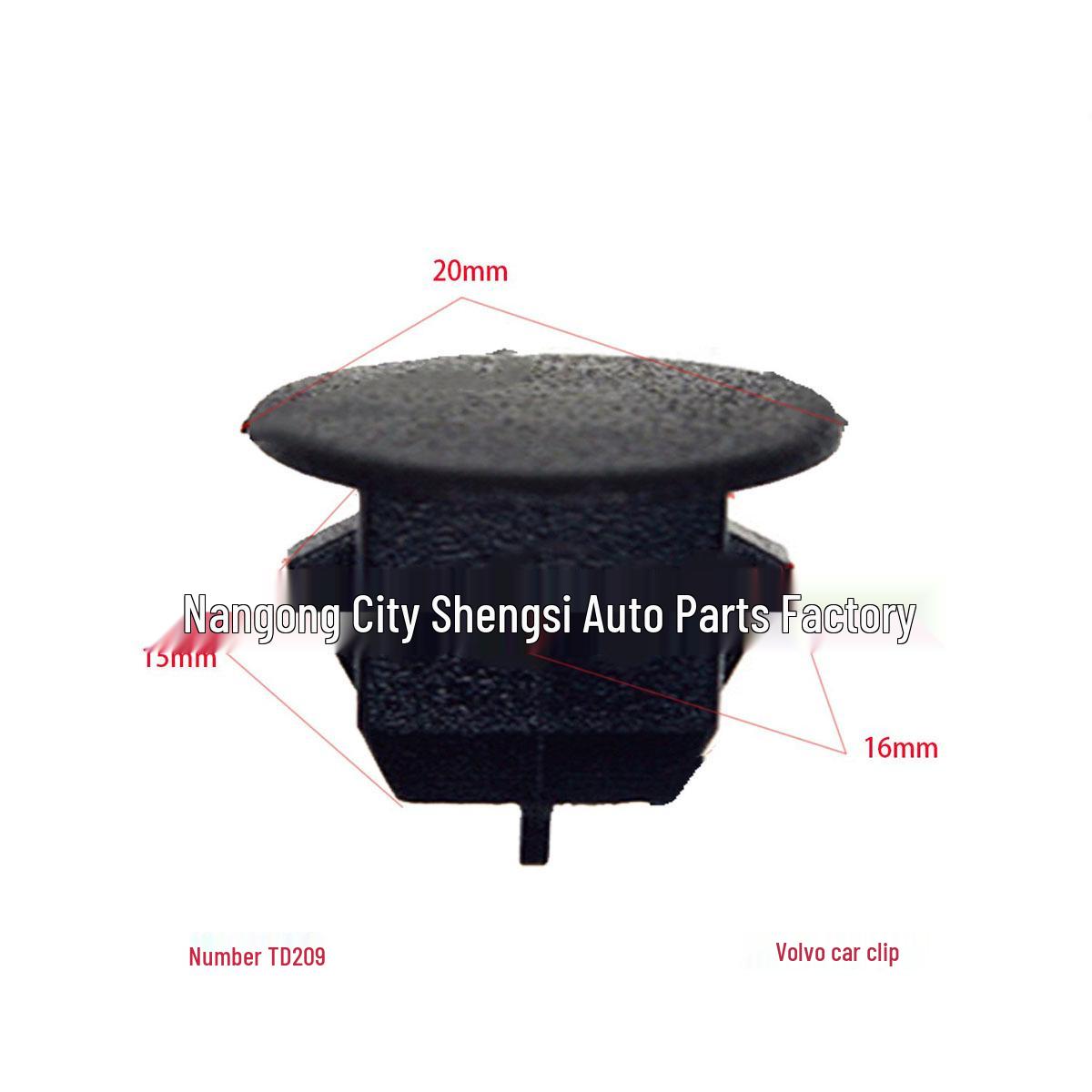 

Volvo Задняя боковая накладка багажника Заглушка Пряжка Аксессуары 10000 pieces