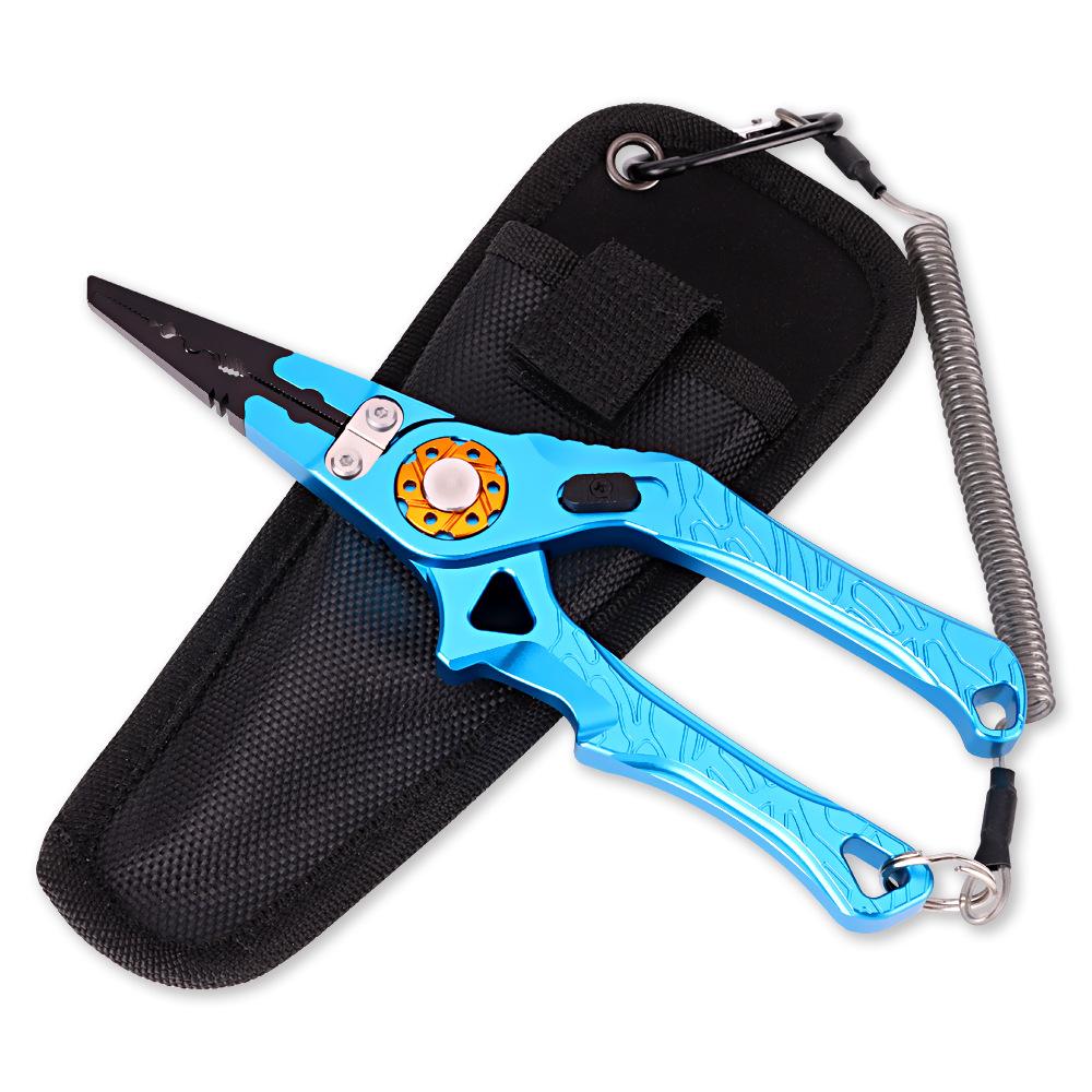 Fishing Pliers Saltwater Resistant Fishing Tools Multi Function Fishing Pliers Accessories Men Fishing Gifts