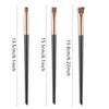 3Pcs Blade Eyeliner Brush Eyebrow Brush Portable Flat Fine Eyeliner Brow Contour Makeup Brushes Cosmetic Beauty Makeup Tool