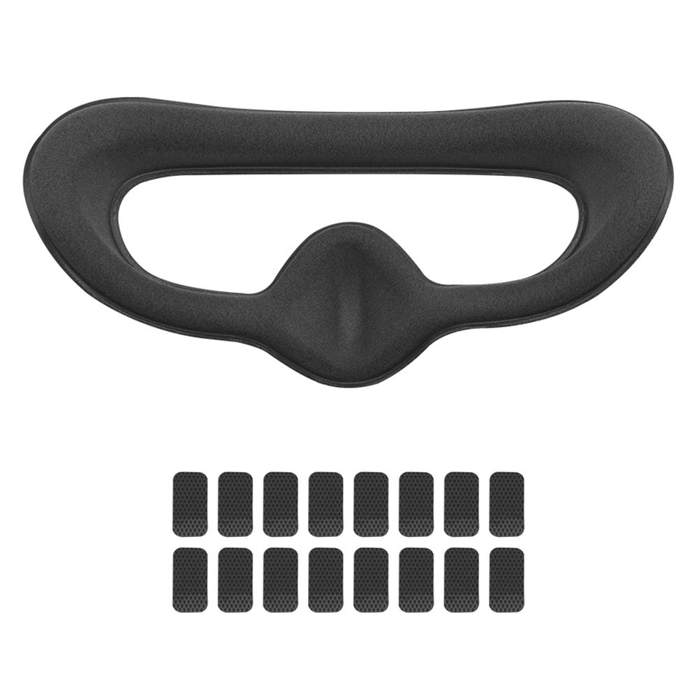 

Sponge Eye Pad Face Cushion Cover Anti-Light Leakage Face Padding Accessories Eye Mask Pad for DJI Goggles 2/Goggles 3 чёрный