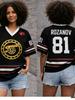 2026 Nuova Maglia da Hockey Rivalry Riscaldata da Uomo Donna Manica Corta T-shirt Rozanov HOLLANDER Maglietta a Manica Corta Top