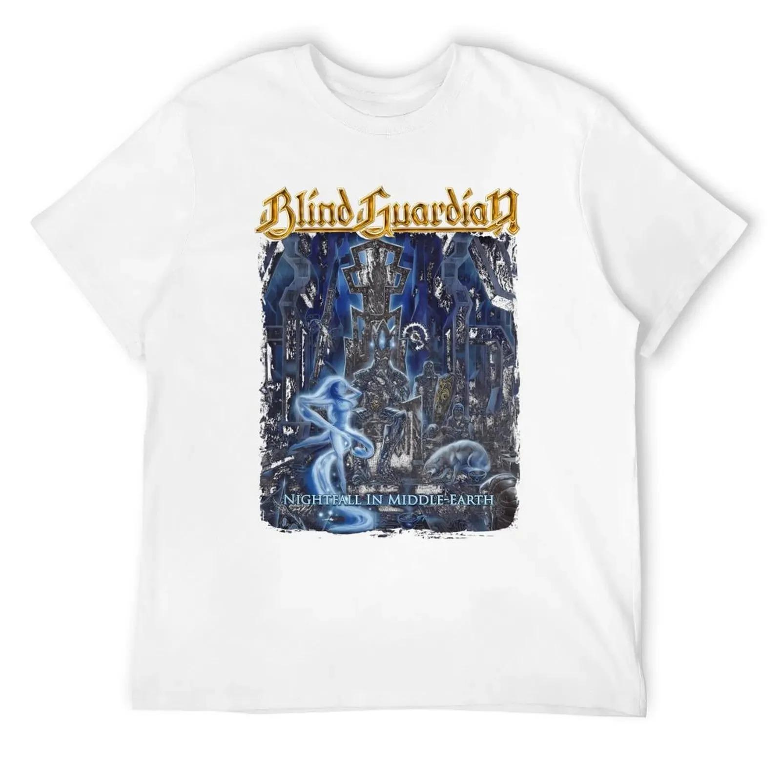 

Blind Guardian Nightfall In Middle Earth Футболка летний топ быстросохнущий аниме футболки винтажная футболка с принтом мужские футболки набор 4XL