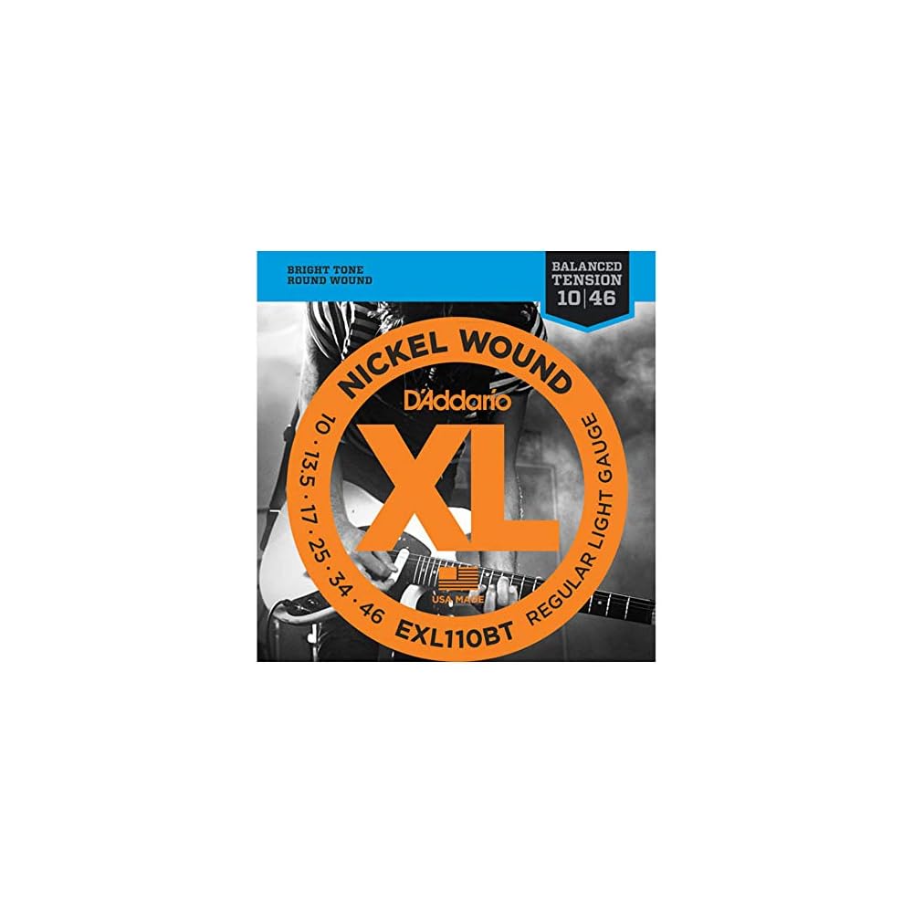D Addario EXL110BT Electric Guitar Strings 3 Set 10-46 Gauge Nickel Wound