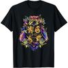 Harry Potter Hogwarts Multi-Colored Floral Crest T-Shirt