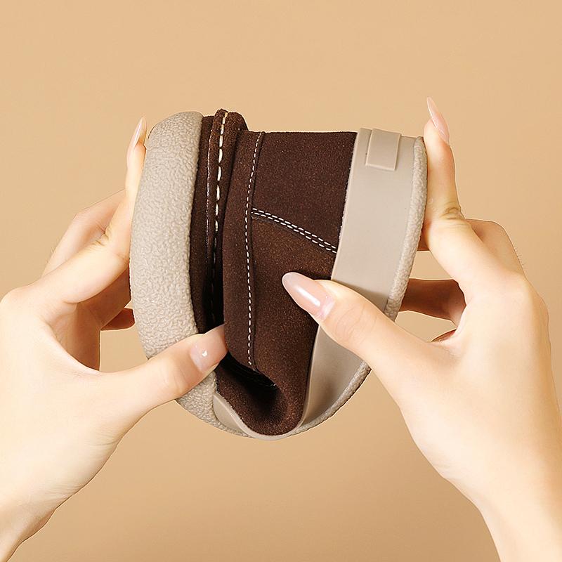 Damen-Mokassins, Penny-Loafer, lässige Slip-Ons, Krankenschwester-Schuhe, Erbsen, weiche Flats, schwarze Fahr- und Wanderschuhe für Damen