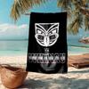 New Zealand Warrior Fashion Beach Towel: Ideal for Summer Adventures Soft, Absorbent and Quick Drying Suitable for Swimming and Bathing