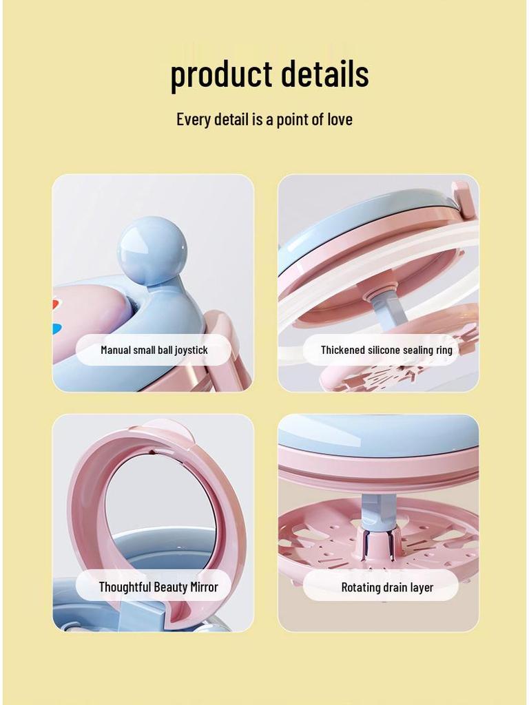 Dopamine Aligner Case: Leak-proof, Portable Denture and Children's Food-Grade Storage Cleaner