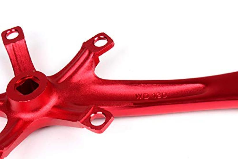 Litepro Bike Crank 1 Pair Universal 170mm Bicycle Aluminum Alloy Single Crankset Crank Arm Set Bicycle Repair Parts BCD 130mm Mountain Bike Road Bike