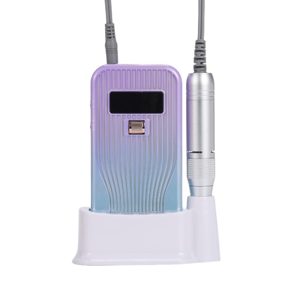 Portable Nail Drill Machine Electric Nail Sander File Wireless Manicure Grinder Nail Polisher Cutter Kit for Manicure Pedicure