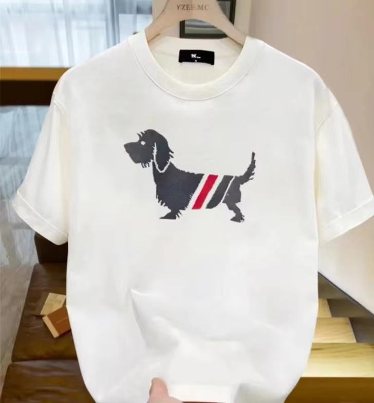 

Large Cotton Men s Elephant Print Short Sleeved Shirt Versatile Round Neck Casual Base Top T-shirt Summer Casual Clothing S