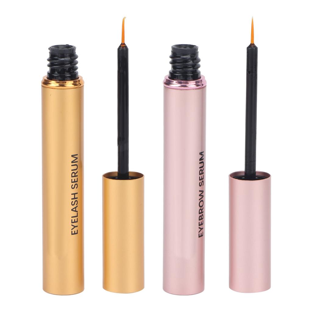 2pcs 5ml Eyelash Growth Serum Activate Hair Follicle Longer Thicker Eyebrow Nourishing Liquid