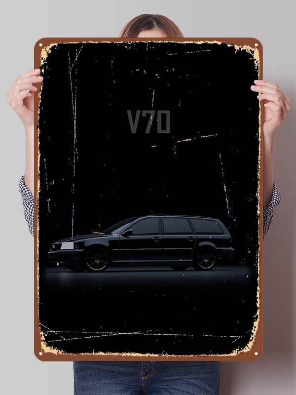 Volvo Metal Signs Classic Car Posters Home Decorations Custom Tinplate Sign for Garage Wall Art Decoration Room Ornaments Retro