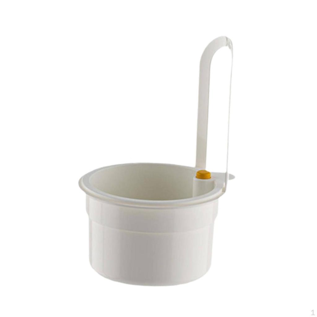 Automatic Dumping Corner Basket, Faucet Hanging Strainer, , Kitchen Sink Drain Basket