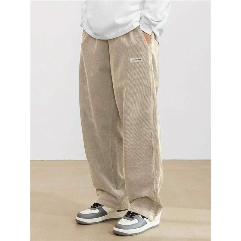 Joggebukser for menn Løse lange bukser Joggerbukser Uformell Sport Fitness Solide joggebukser Joggebukser for menn