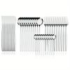 40-Piece Premium Flatware Set - Mirror Finish, - Service for 10, Ideal for Home Kitchen, Restaurant