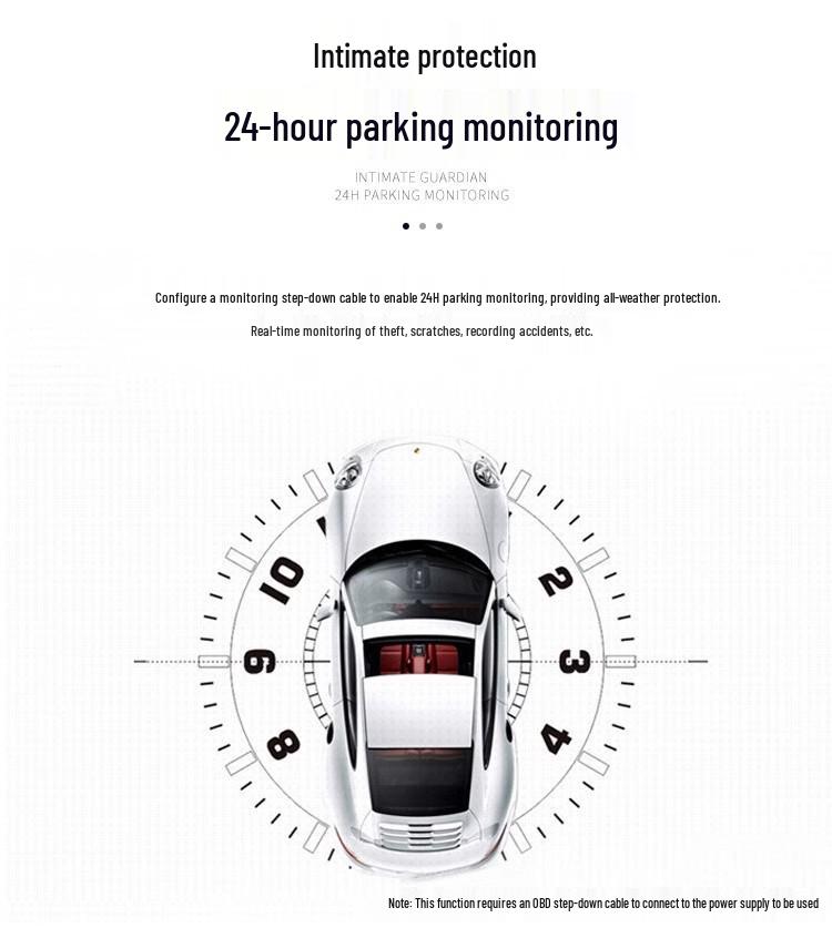 2.4" HD 1080P Dash Cam with Single Lens Car Recorder