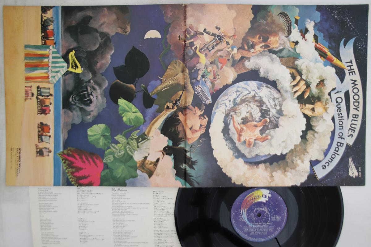 

LP Пластинка MOODY BLUES - Вопрос Баланса LAX1025 THRESHOLD 1978 Япония Рок Б/у