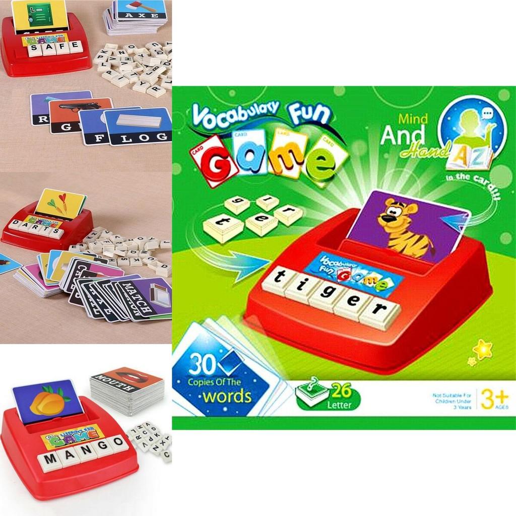 Engaging Educational English Spelling Alphabet Letter Game For Kids Learning Fun