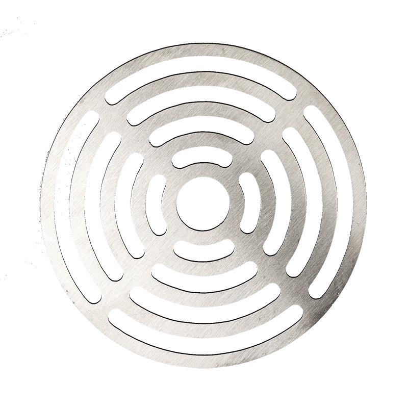 Stainless Steel Bathroom Floor Drain Hair Catcher & Anti-Clog Filter Mesh Cover