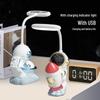 Astronaut Moon Desk Lamp & USB Power Bank - 3C Certified Night Light, Kids' Gift, Living Room Decor
