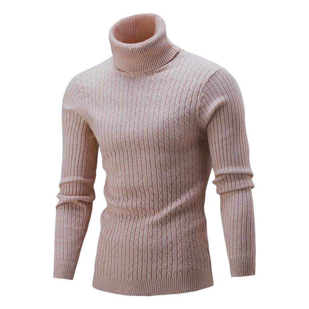 Men's Color Turtleneck Sweater